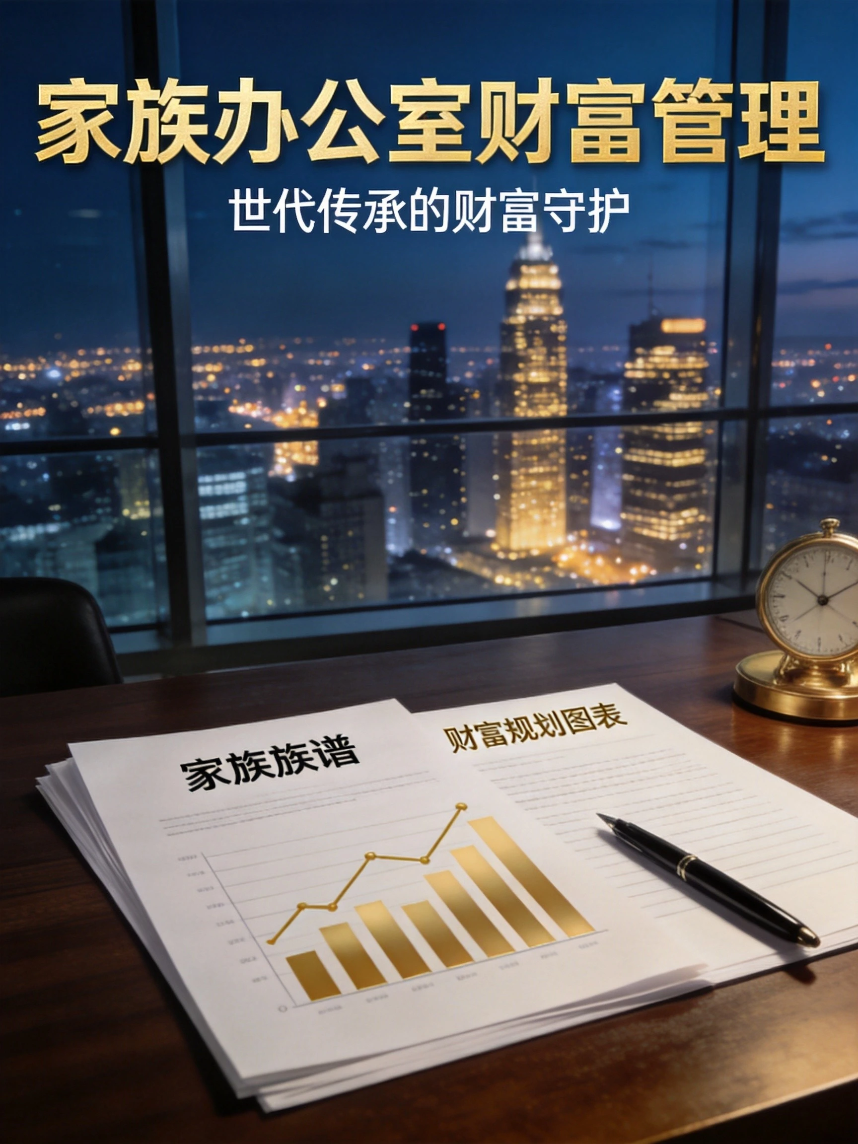 家族办公室为超高净值家族提供专业财富管理服务,实现财富永续传承