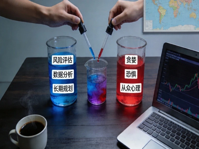 投资心理配图 - 追涨杀跌心理误区与长期主义投资