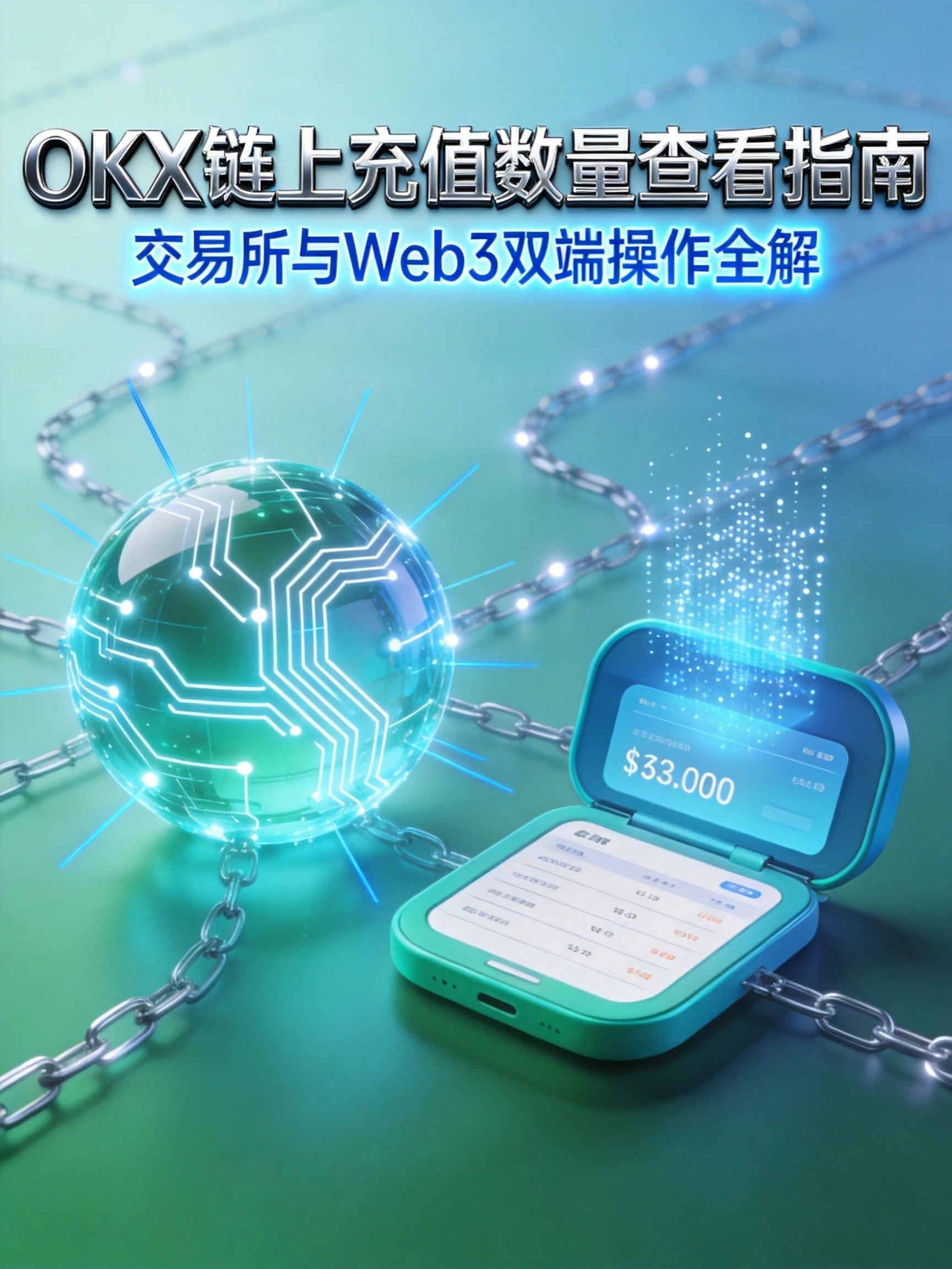 欧易OKX怎么查看链上钱包充值数量?一文搞懂交易所与Web3双端操作