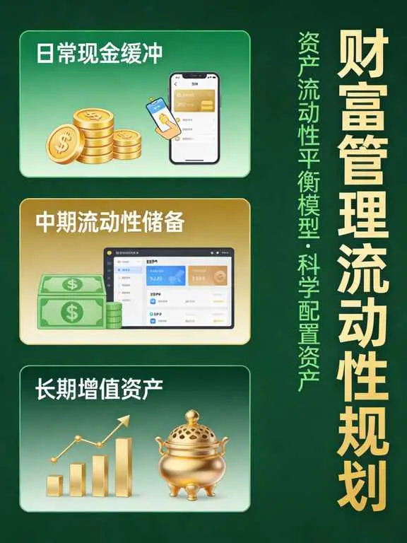 三层流动性缓冲体系资产配置图表