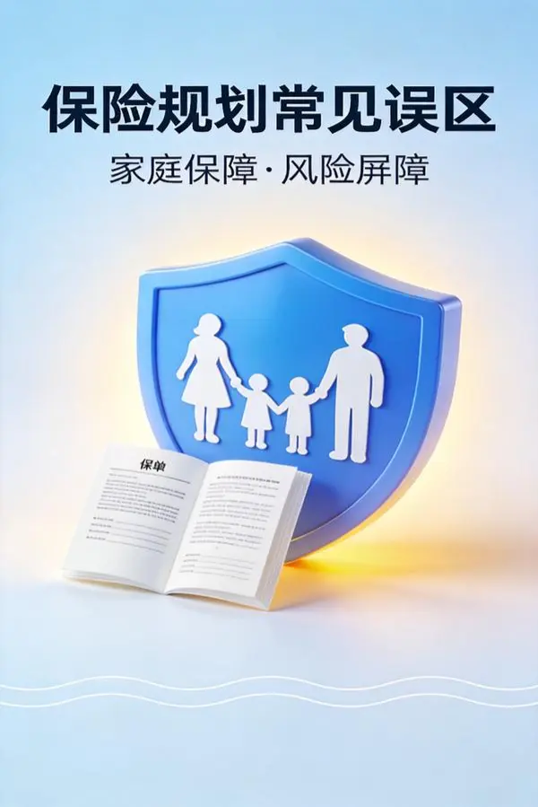 保险规划误区封面 家庭保障避坑