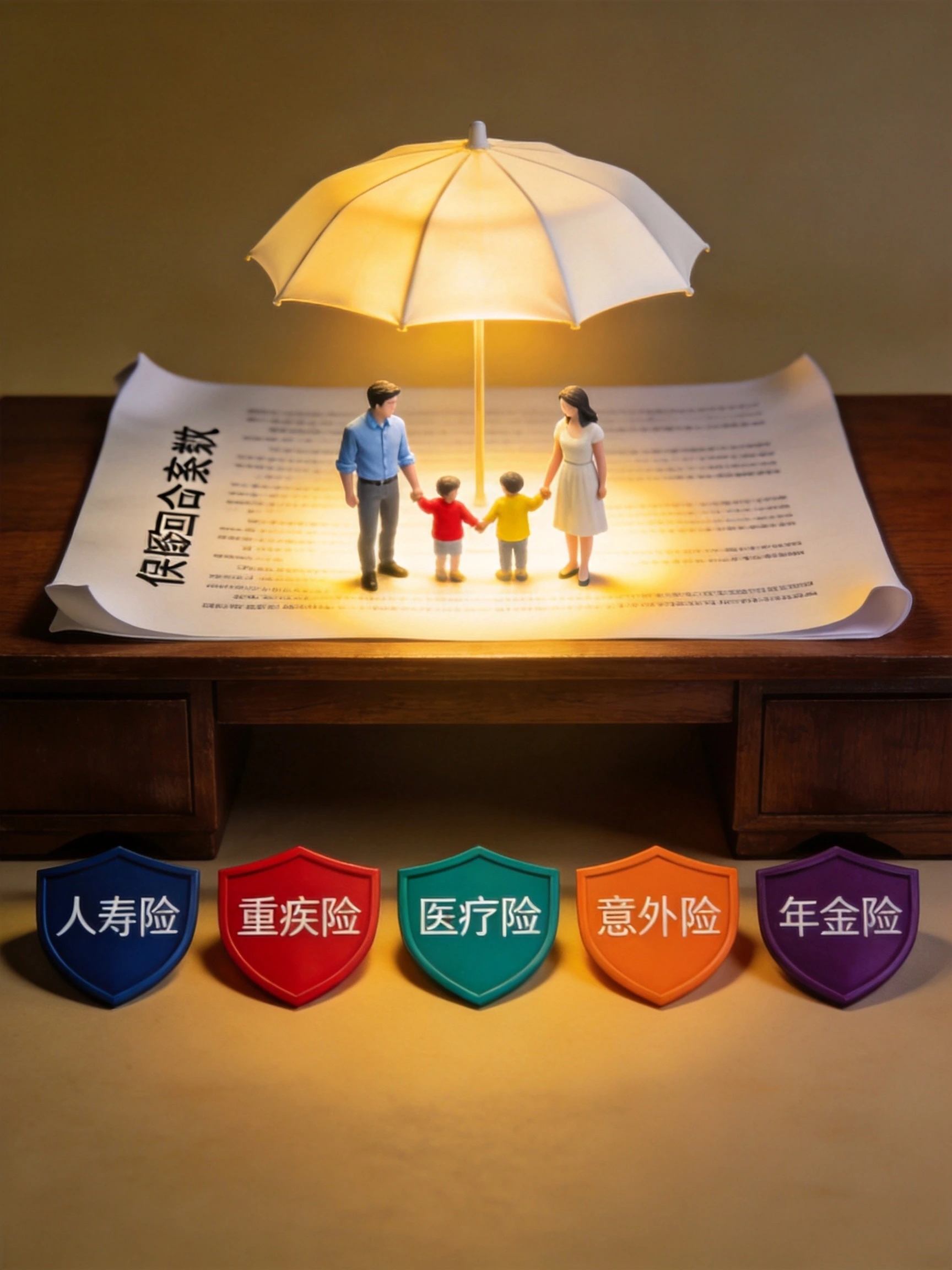 商业保险全攻略:各险种功能定位与科学配置逻辑